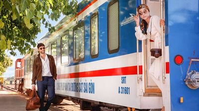 The Vietage by Anantara is a luxury train journey through Vietnam, offering exquisite dining, panoramic views, and a premium travel experience between Da Nang and Quy Nhon.