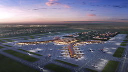 The layout of the Fosters+Partners terminal building is inspired by the traditional Cambodian headdress.