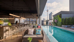 Moxy Kuala Lumpur Chinatown has emerged from the  restoration  of the historic Oriental Bank building.