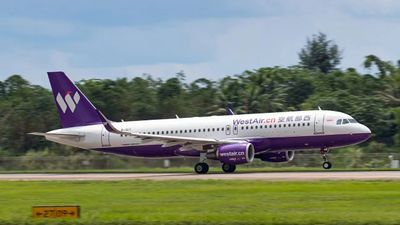 The three-times-weekly service by West Air will be operated by an Airbus A319 plane.