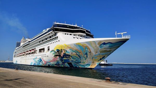 Homeported in Dubai, the 1,800-passenger Resorts World One will offer three weekly voyages to key Gulf destinations. Homeported in Dubai, the 1,800-passenger Resorts World One will offer three weekly voyages to key Gulf destinations.