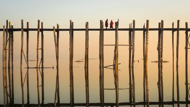 Tour operators in Myanmar say ensuring the security of their guests and partners in accordance with responsible travel principles have been their priority for the past 18 months. Pictured: U Bein Bridge in Mandalay, Myanmar
