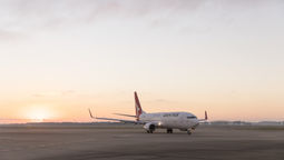 The flight time from Singapore to Darwin is around 4 hours and 50 minutes.