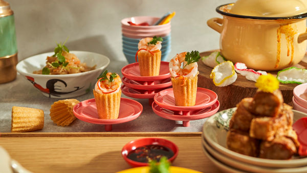 Parkroyal Collection Marina Bay turns watermelon rinds into kueh pie ti, a local dish usually stuffed with carrot and turnip. Parkroyal Collection Marina Bay turns watermelon rinds into kueh pie ti, a local dish usually stuffed with carrot and turnip.