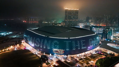 The stadium – dubbed ‘Pearl of the Orient’ – is expected to host the annual rugby Hong Kong Sevens and Coldplay concerts.