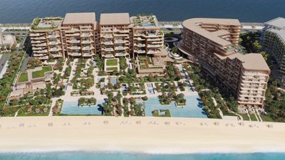 The Alba features ultra-luxury residences, expansive terraces, a private wellness centre, panoramic views, exclusive beachfront hospitality, and innovative architecture by Zaha Hadid Architects.
